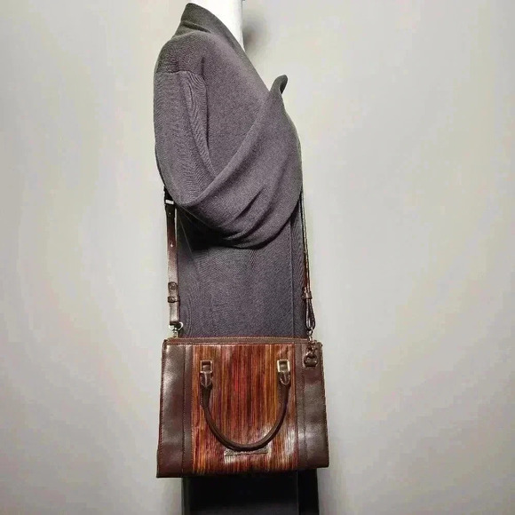 Brahmin Balsa Mini Asher Crossbody Handbag In Original Dust Bag - Picture 1 of 11